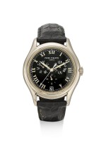 PATEK PHILIPPE | REFERENCE 5035, A WHITE GOLD ANNUAL CALENDAR WRISTWATCH WITH 24 HOURS INDICATION, CIRCA 2000