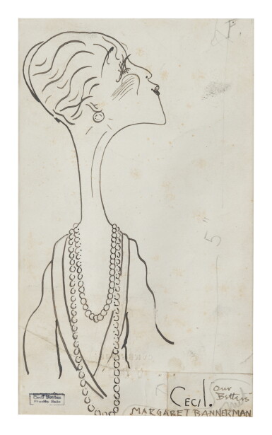 View full screen - View 1 of Lot 43. CECIL BEATON | MARGARET BANNERMAN & MRS. VULPY: A PAIR OF WORKS .