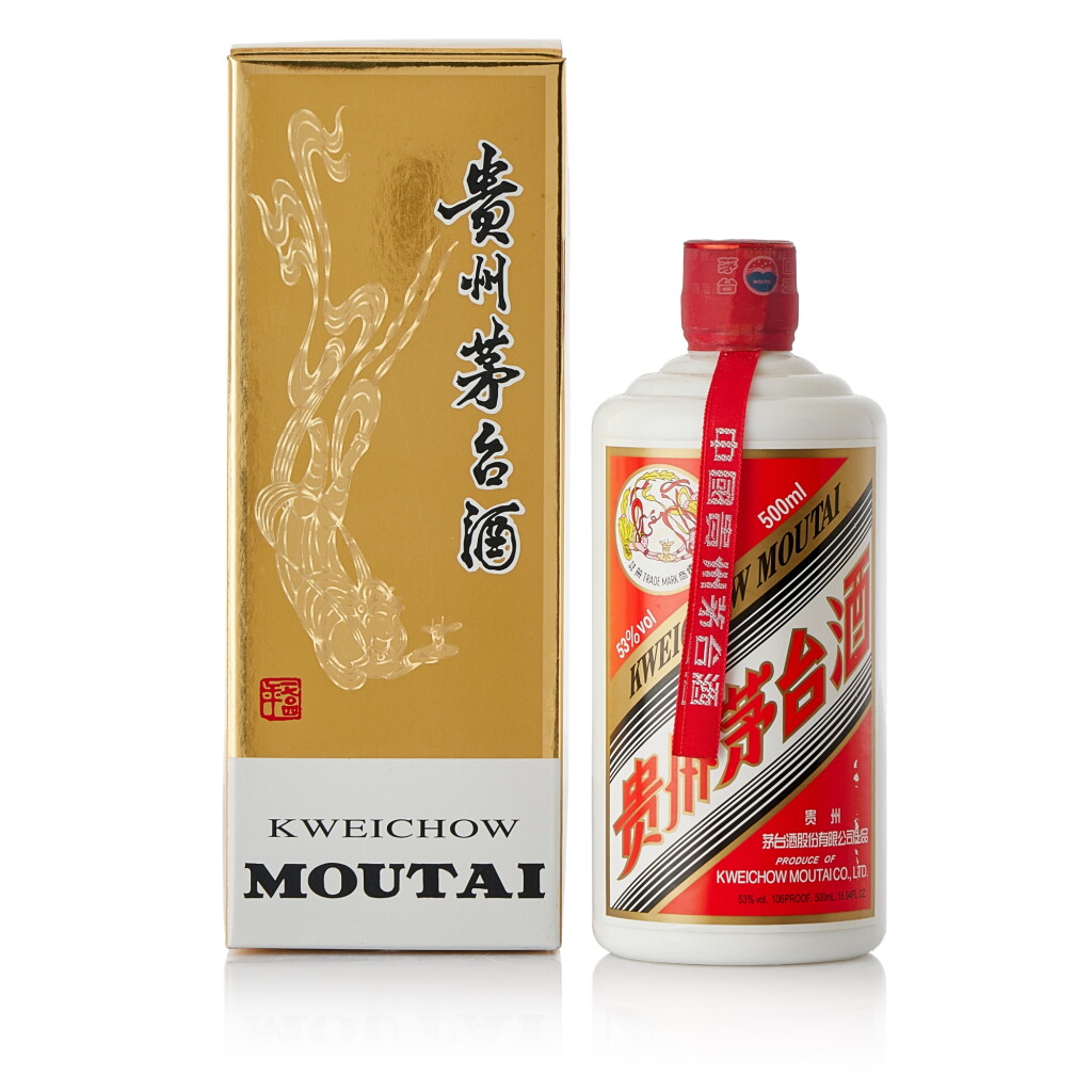 View full screen - View 1 of Lot 9391. 2014年產 "飛天牌"貴州茅台酒 Kweichow Flying Fairy Moutai 2014 (1 BT50).