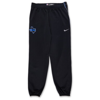 View full screen - View 1 of Lot 106. Dwight Powell Dallas Mavericks 2024 NBA Finals Game Issued Warm Up Pants.