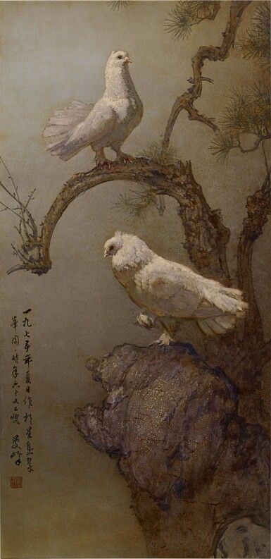 View full screen - View 1 of Lot 288. LEE MAN FONG 李曼峰 | DOVES 鴿子.