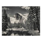 Half Dome, Merced River, Winter, Yosemite Valley