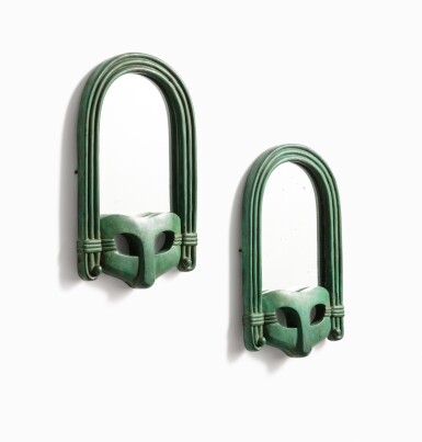 View full screen - View 1 of Lot 19. Paire de miroirs.