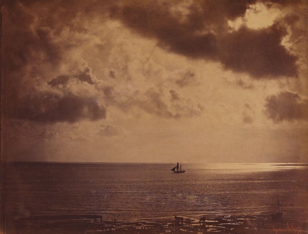 View full screen - View 1 of Lot 41. GUSTAVE LE GRAY | The Brig, 1856.