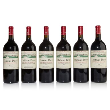View full screen - View 1 of Lot 27. Château Pavie 2005 (6 MAG).