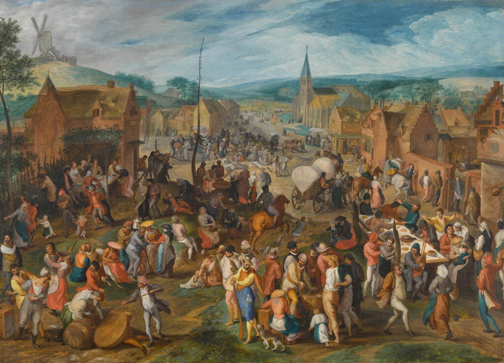 View full screen - View 1 of Lot 8. A village kermesse.