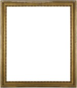 A Roman 'Salvator Rosa' carved giltwood frame, first half of the 18th century