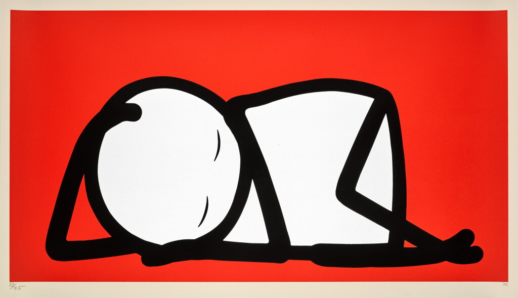 View full screen - View 1 of Lot 135. Sleeping Baby (Red).