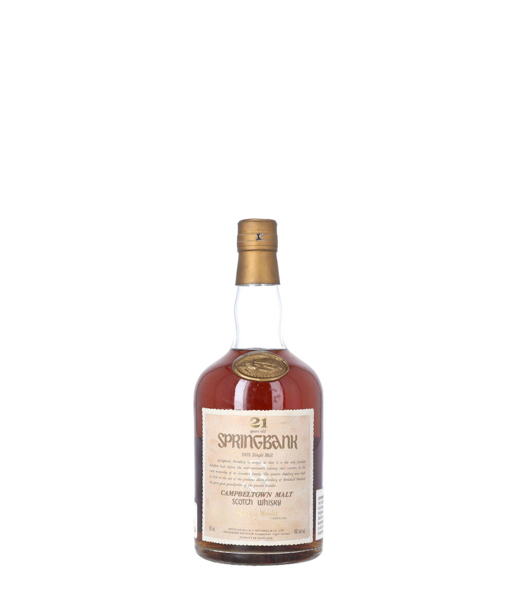 View full screen - View 1 of Lot 6040. Springbank 21 Year Old 46.0 abv NV (1 BT75).
