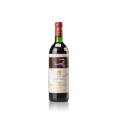 View full screen - View 1 of Lot 20. Château Mouton Rothschild 1990 (1 BT).