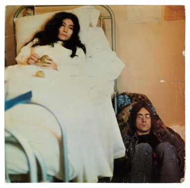 View full screen - View 1 of Lot 52. John Lennon And Yoko Ono | Unfinished Music No.2: Life With The Lions, Apple Records, 1969, signed on the inner sleeve.