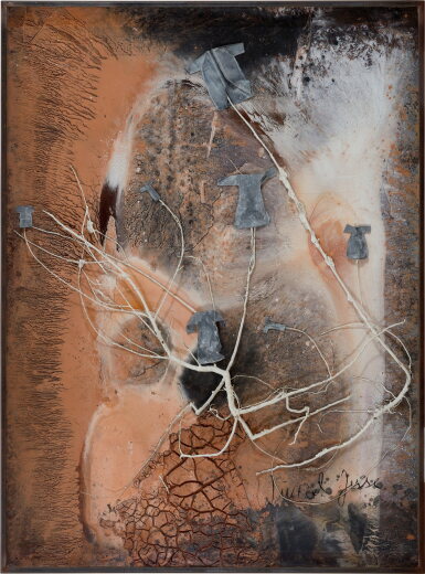 View full screen - View 1 of Lot 559. Anselm Kiefer 安森・基弗 | Wurzel Jesse 耶穌的族譜.