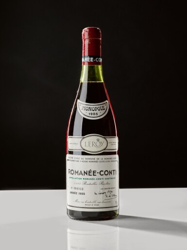 View full screen - View 1 of Lot 262. Romanée Conti 1985 Domaine de la Romanée-Conti (1 BT).