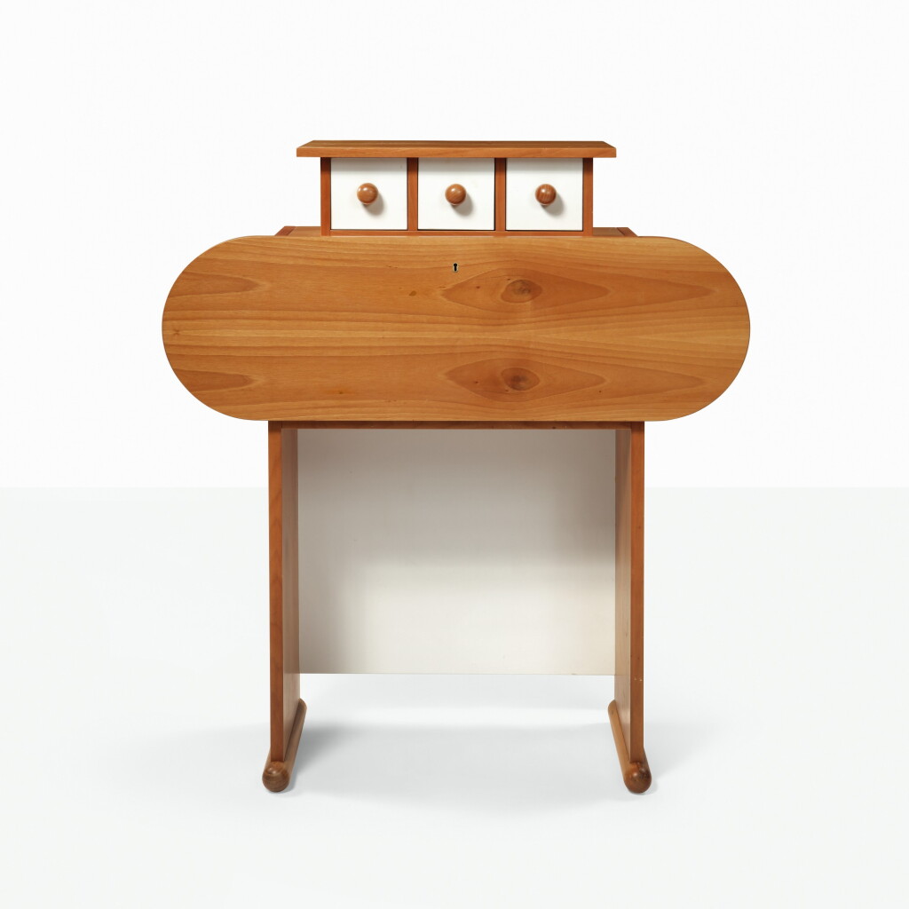 View full screen - View 1 of Lot 150. ETTORE SOTTSASS | “BARBARELLA” DESK, "TRANQUILLA" VARIANT.