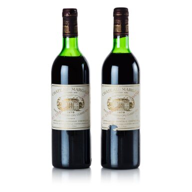 View full screen - View 1 of Lot 10. Château Margaux 1978/1979 (3 BT).