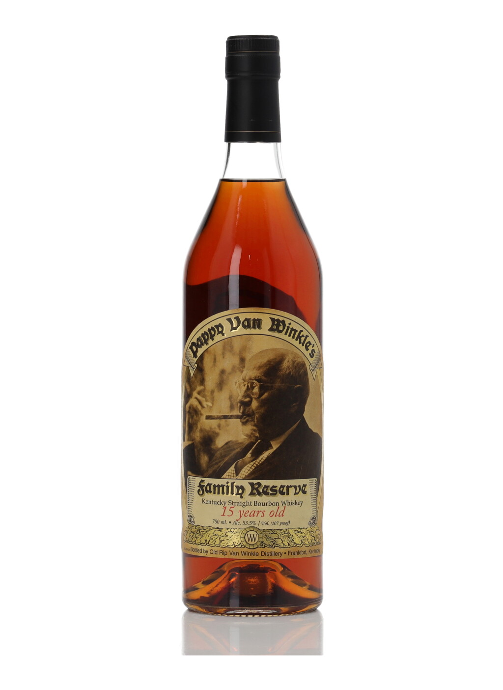 View full screen - View 1 of Lot 94. Pappy Van Winkle's 15 Year Old Family Reserve 107 Proof NV (1 BT 75cl).