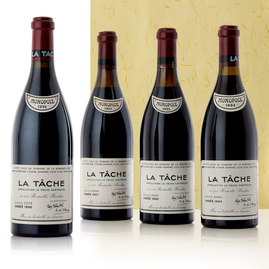 View full screen - View 1 of Lot 2426. La Tâche 1996 Domaine de la Romanée-Conti (2 BT).