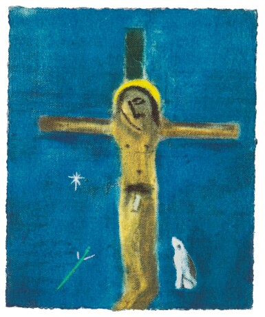 View full screen - View 1 of Lot 291. CRAIGIE AITCHISON, R.A. | CRUCIFIXION AND DOG.