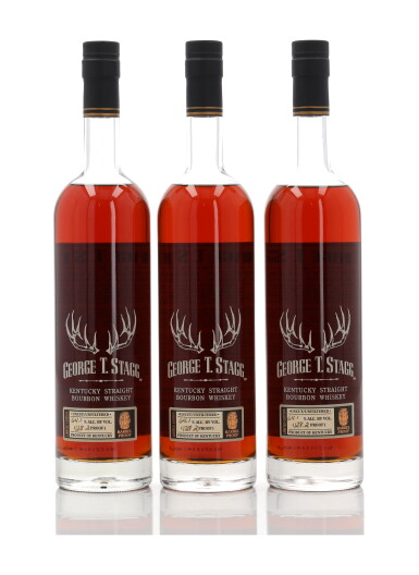 View full screen - View 1 of Lot 202. George T. Stagg 2013 Release 128.2 Proof 1997 (3 BT 75cl).
