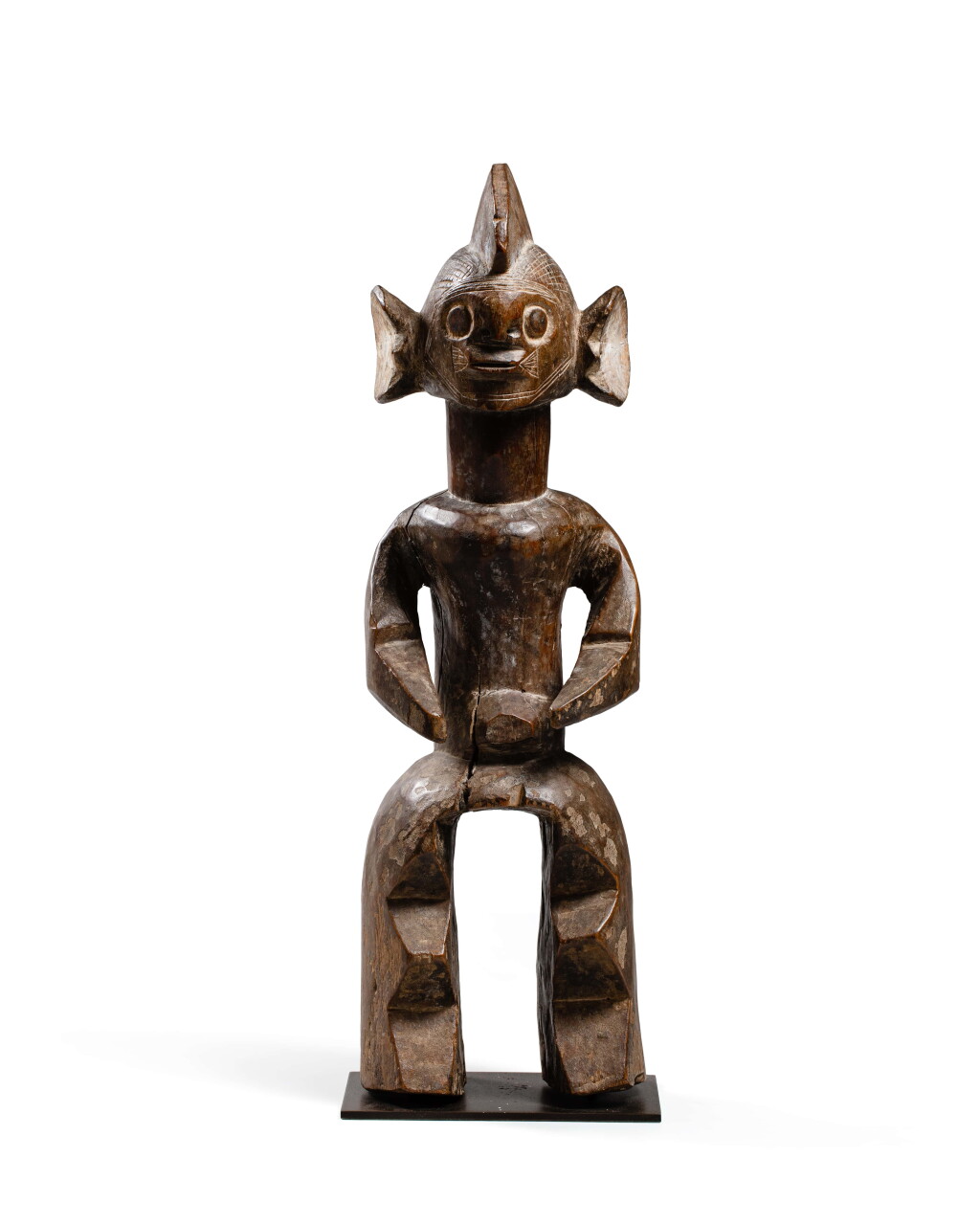View full screen - View 1 of Lot 20. Statue, Mumuye, Nigeria | Mumuye Figure, Nigeria.