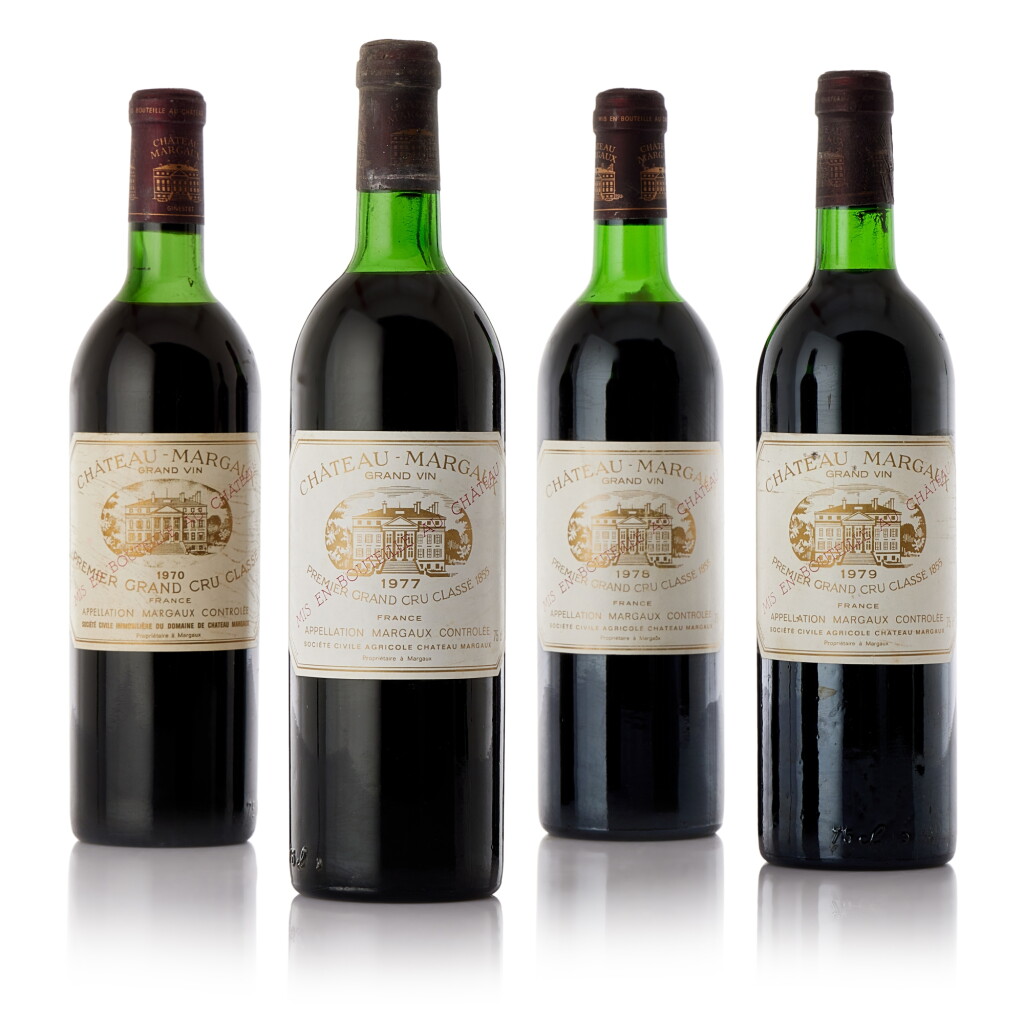 View full screen - View 1 of Lot 6261. Château Margaux 1970-1979 Vertical (10 BT).