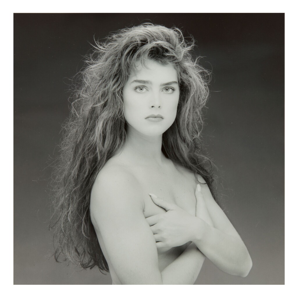 View full screen - View 1 of Lot 216. ROBERT MAPPLETHORPE | BROOKE SHIELDS.