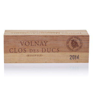 View full screen - View 1 of Lot 229. Volnay, Clos du Château des Ducs 2014 Marquis d'Angerville (3 MAG).