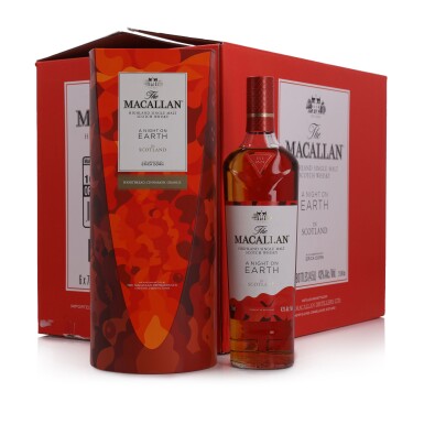View full screen - View 1 of Lot 98. The Macallan A Night on Earth in Scotland 40.0 abv NV (4 Bottles 75cl).