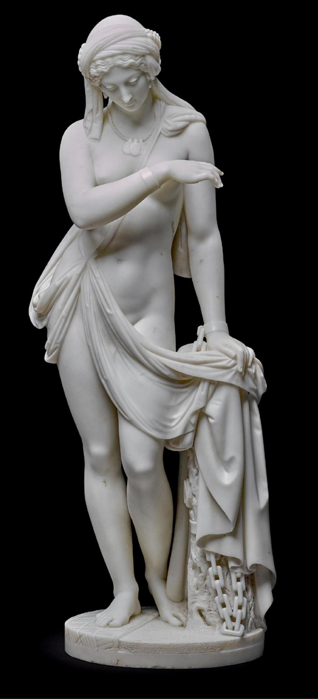 View full screen - View 1 of Lot 47. SCIPIONE TADOLINI | SCHIAVA GRECA (GREEK SLAVE).