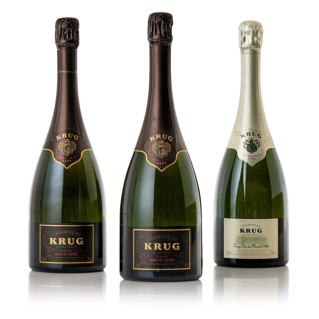 View full screen - View 1 of Lot 8815. Krug, Clos du Mesnil 1996 (1 BT).