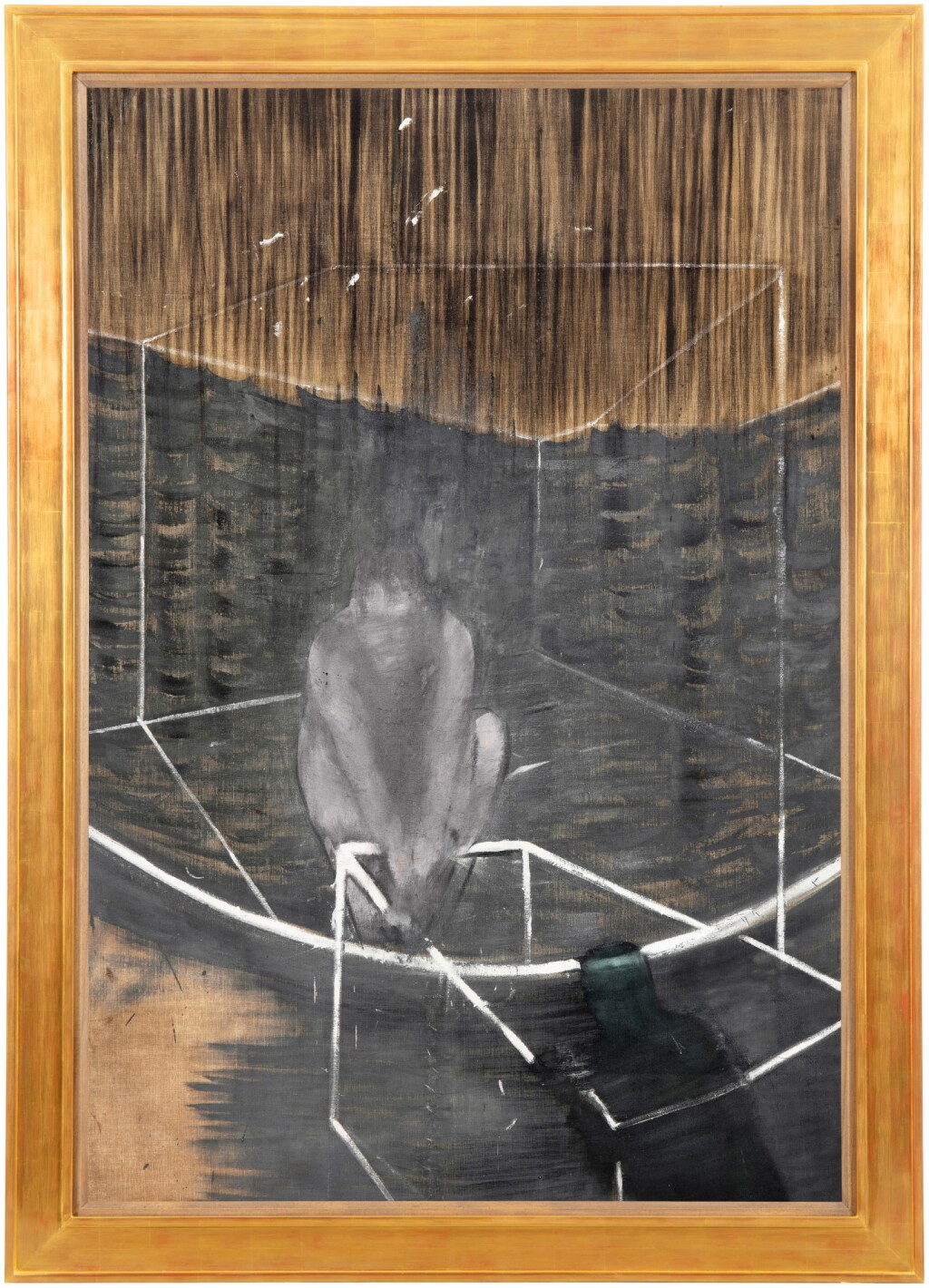 View full screen - View 1 of Lot 3. 'Figure Crouching'.