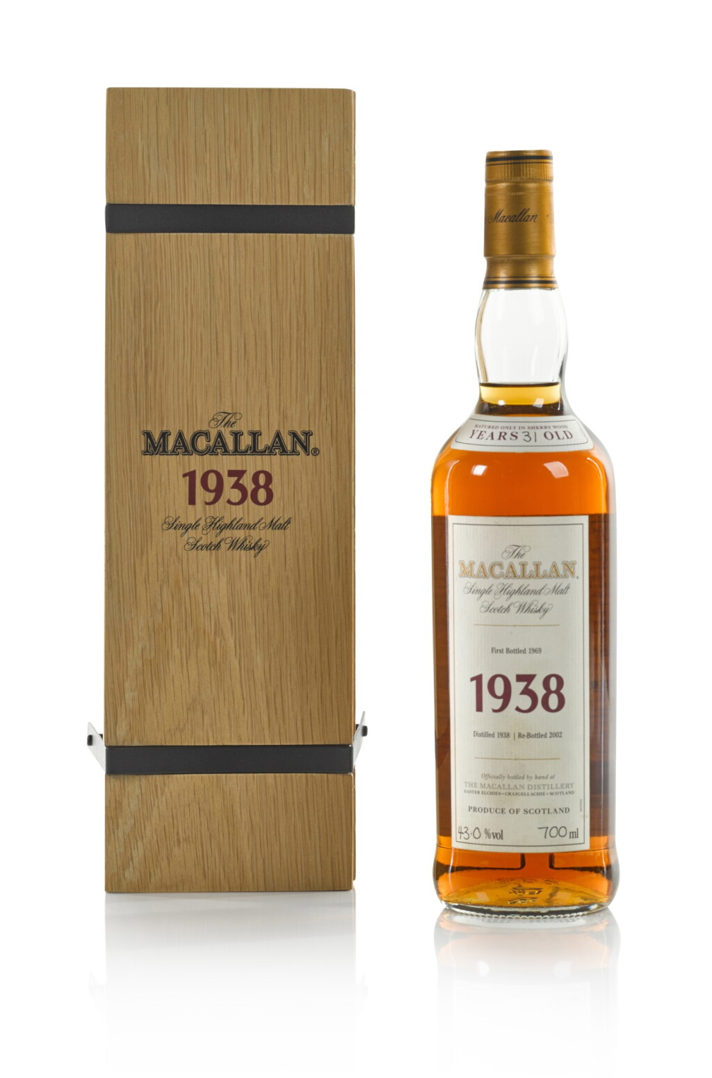 全萤幕检视 - 查看10The Macallan Fine & Rare 31 Year Old 43.0 abv 1938 的1