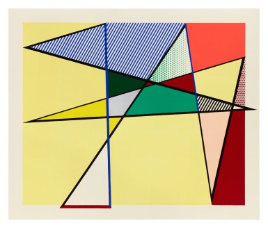 View full screen - View 1 of Lot 46. Imperfect 67" x 79⅞", from the Imperfect series.