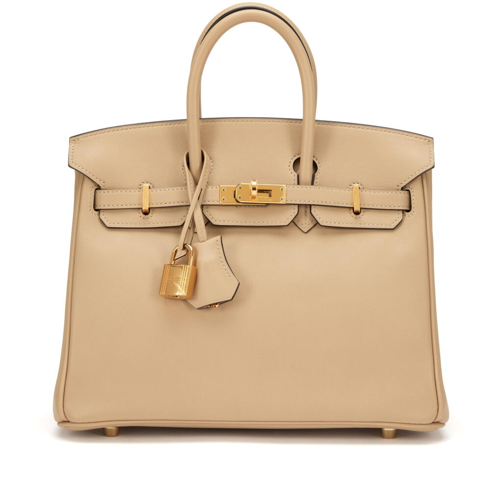 View full screen - View 1 of Lot 4. Trench Swift Birkin 25 Gold Hardware, 2016 .