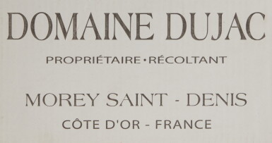 View full screen - View 1 of Lot 1406. Bonnes Mares 2012 Domaine Dujac (1 BT).