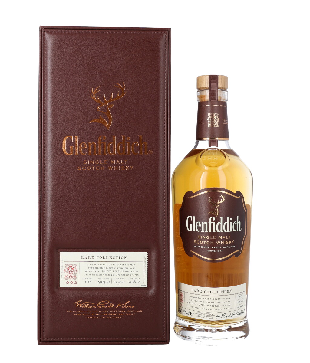 View full screen - View 1 of Lot 5690. Glenfiddich Rare Collection 22 Year Old 56.3 abv 1992 (1 BT70).