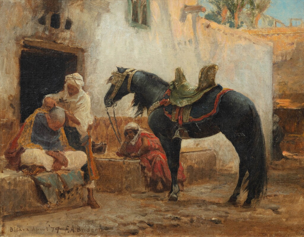 View full screen - View 1 of Lot 32. The Barber of Biskra.