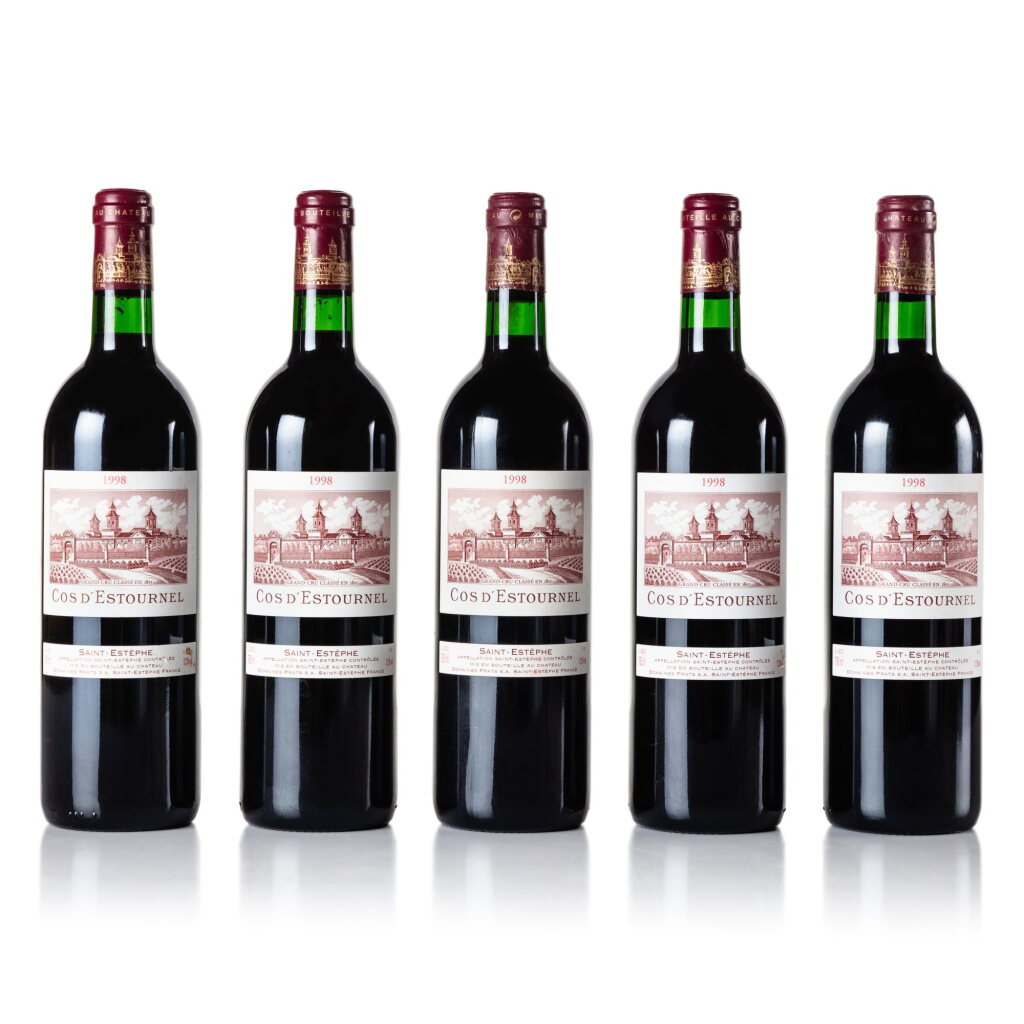 View full screen - View 1 of Lot 412. Château Cos d'Estournel 1998 (5 BT).