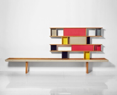 View full screen - View 1 of Lot 448. "Tunisie" Bookcase.