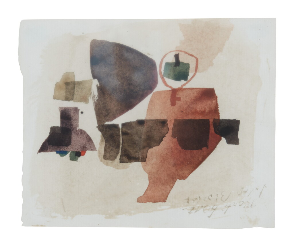 View full screen - View 1 of Lot 508. JULIUS BISSIER | MONTI 60.12.