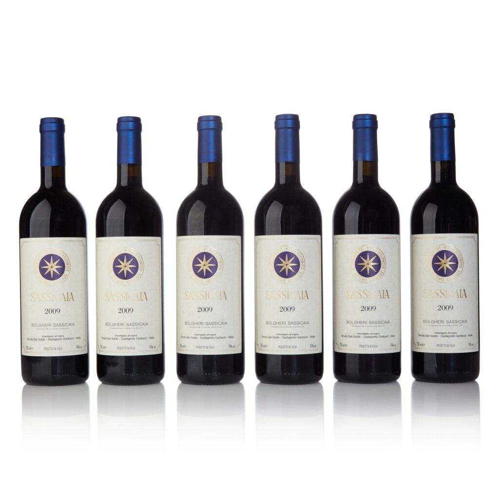 View full screen - View 1 of Lot 261. Sassicaia 2009 (12 BT).