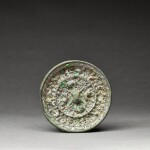 A bronze mirror, Tang dynasty | 唐 銅海獸葡萄紋鏡