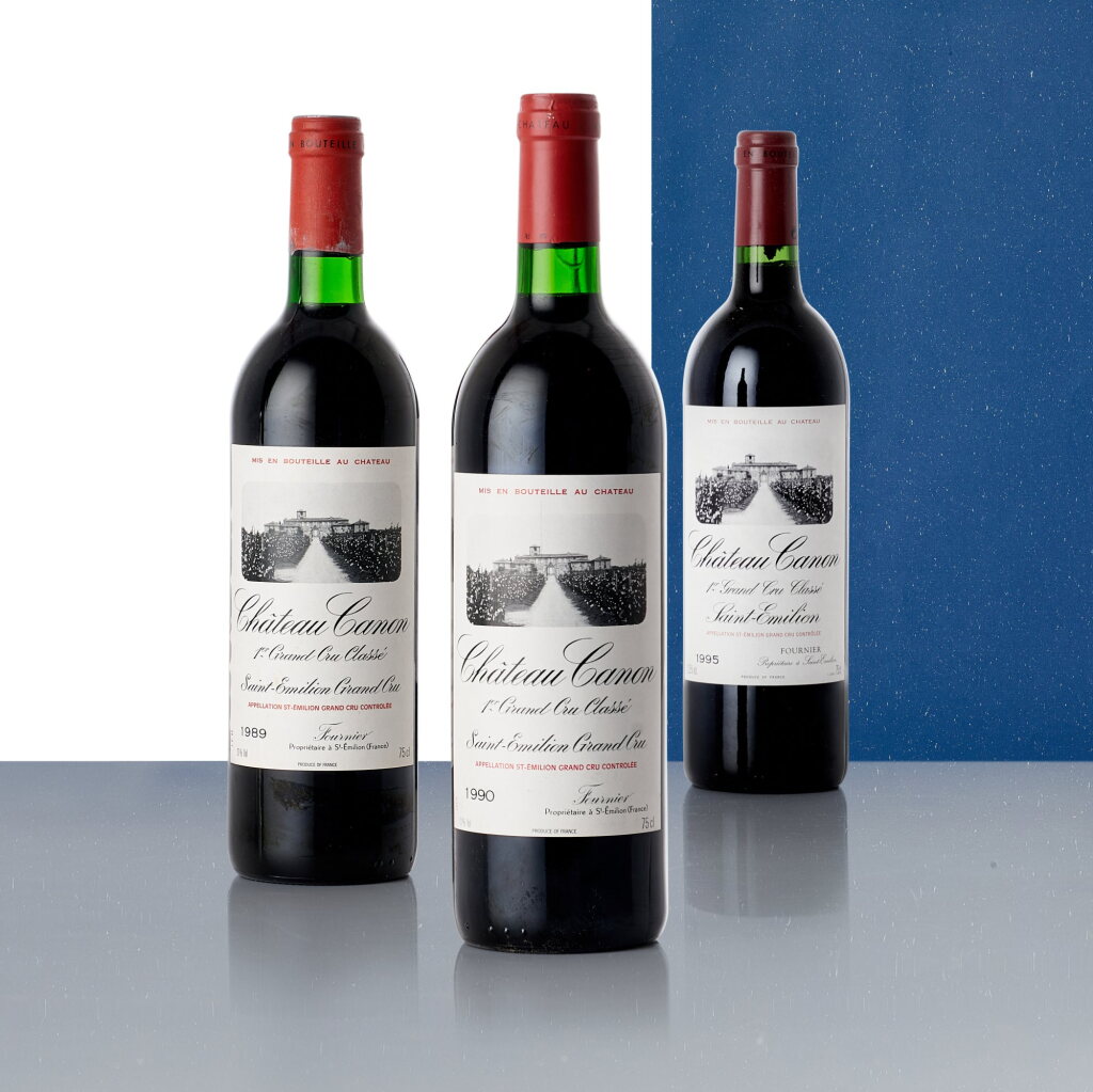 View full screen - View 1 of Lot 8206. Château Canon 1995 (12 BT).