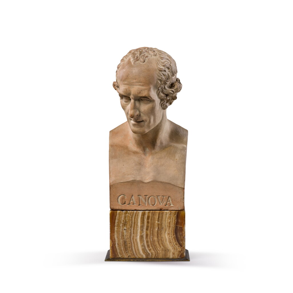 View full screen - View 1 of Lot 126. Bust of Antonio Canova.