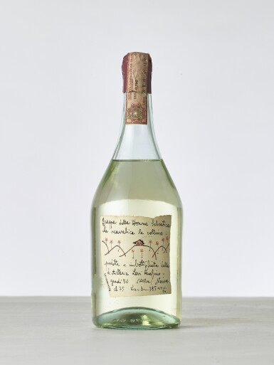 View full screen - View 1 of Lot 2122. Romano Levi Grappa 50.0 abv 1987 (1 BT75).