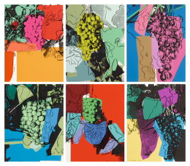 View full screen - View 1 of Lot 77. ANDY WARHOL | GRAPES (F. & S. II.190-195).
