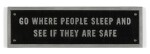 Survival: Go where people…