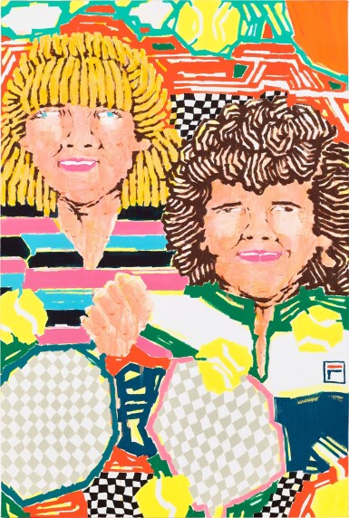 View full screen - View 1 of Lot 172. Koichi Sato 佐藤晃一 | Tennis Girls 網球女孩.