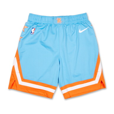 View full screen - View 1 of Lot 36. Reed Sheppard 2025-2026 Worn ‘Rising Stars’ Shorts.