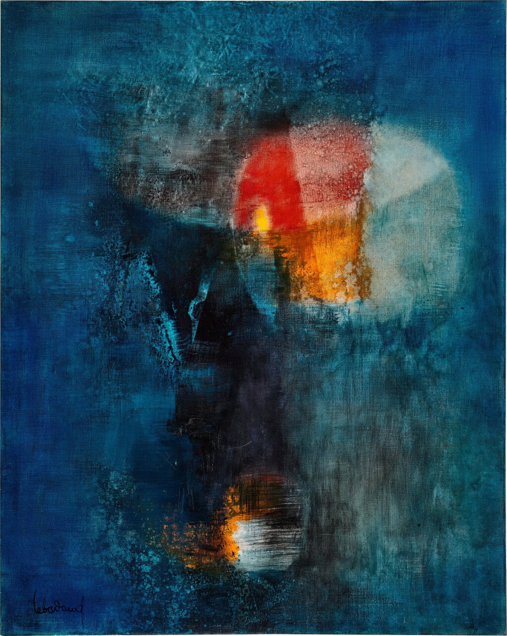 View full screen - View 1 of Lot 545. Lebadang | Le soleil dans l’eau 水面上的太陽.